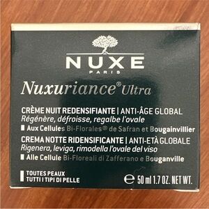 Cream Night anti Age Nuxuriance Ultra Nuxe 1.7oz 50 ML moisturizer Paris